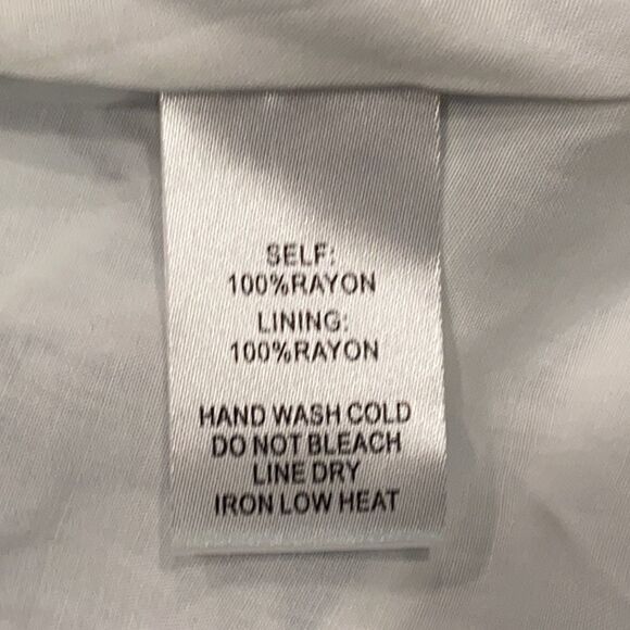 NWT Lulu’s Float Sweetly Blue/White Feather Print Dress Size XS - Picture 11 of 13